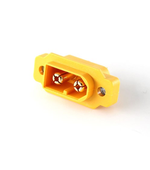 Amass XT60E-M Mountable XT60 Male Plug Amass XT60E-M Mountable XT60 Male Plug