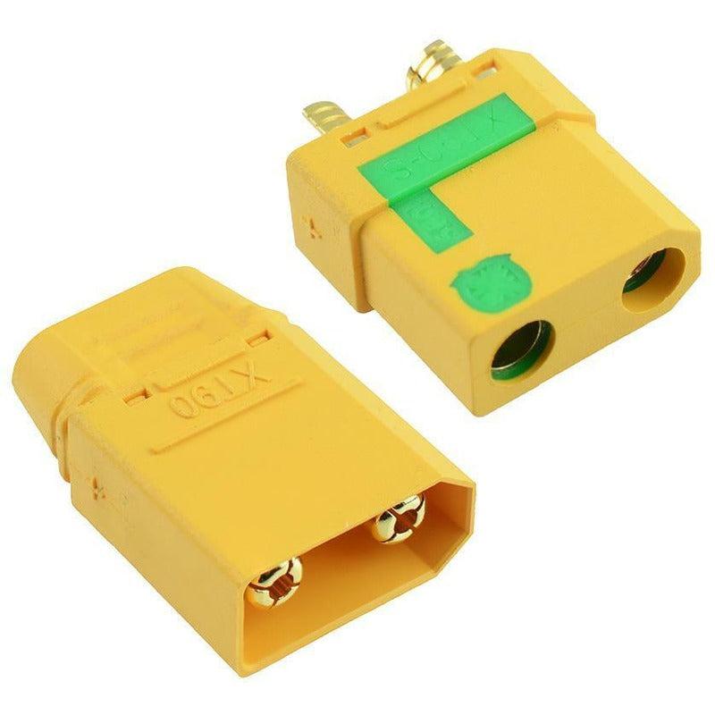 Amass XT90S Anti-Spark Connectors Male_Female Pair Original (XT90S-M_F-H) Amass XT90S Anti-Spark Connectors Male_Female Pair Original (XT90S-M_F-H)