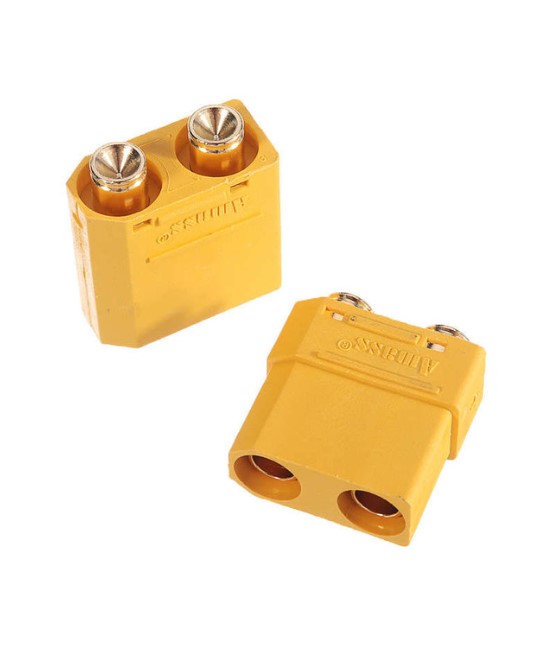XT90 Amass Connectors – Male_Female Pair (Original) XT90 Amass Connectors – Male_Female Pair (Original)