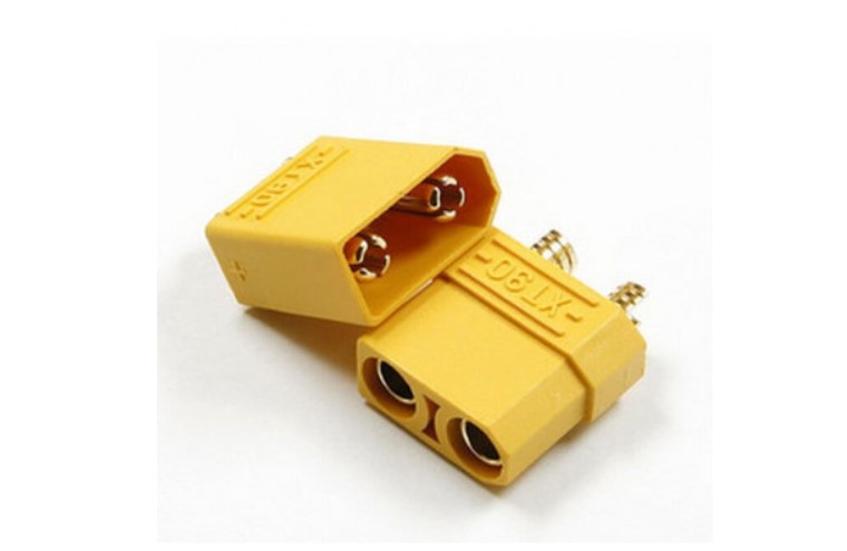 XT90 Amass Connectors – Male_Female Pair with Housing (Original) XT90 Amass Connectors – Male_Female Pair with Housing (Original)